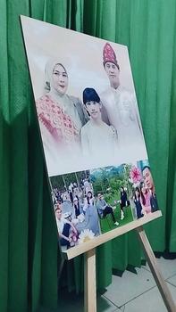 Product Review of [ Bisa Cod ] Paketan Standing + Cetak Foto MDF Walldecor Foto Bingkai Dekorasi Wedding Dinding Kayu cetak  foto papan  foto bing kai 20r from I**y 2