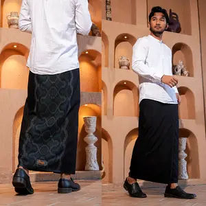 Sarung Sapphire Exclusive HT Hitam Tumpal