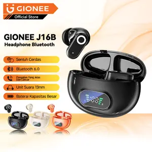 Gionee J16B TWS Bluetooth Earphone Noice Reduction Earbuds IPX5 Waterproof Bluetooth 6.0 Headset