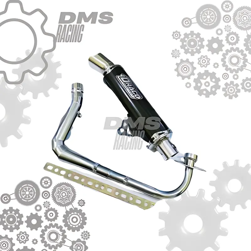 Product Introduction of Knalpot Samlong DRACO Original Blackcoating Nmax Aerox Beat Mio Scoopy Vario - Motorcycle 3