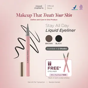 Mood Matters Stay All Day Eyeliner | Intense Eyeliner Viral Anti Luntur