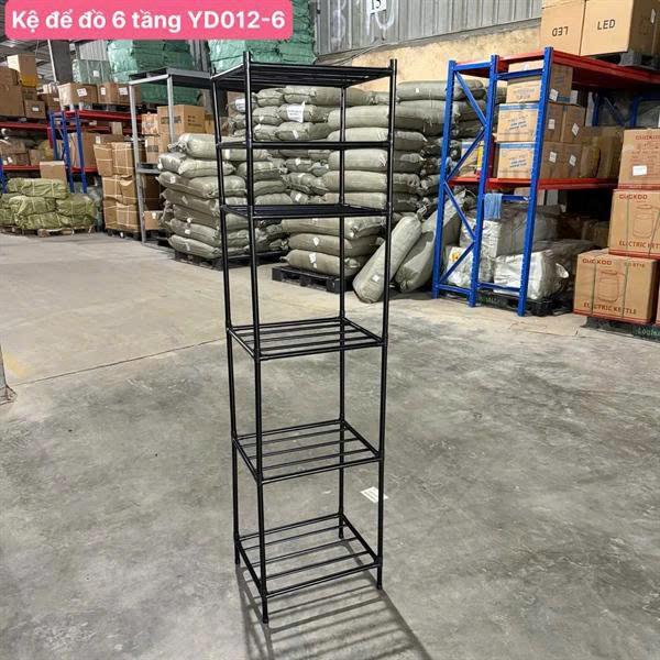 Kệ để đồ 6 tầng đa năng ( KHÔNG BÁNH XE ) khung thép sơn tĩnh điện Kitchen