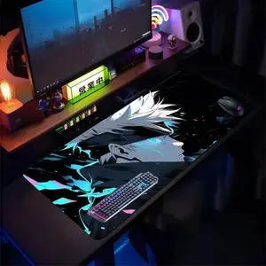 Deskmat Gaming Anime Gojo! mousepad antislip Premium Tahan Lama Kualitas Tinggi Nyaman Besar Aesthetic Besar Aesthetic aesthetic panjang lebar gaming large tatakan gaming