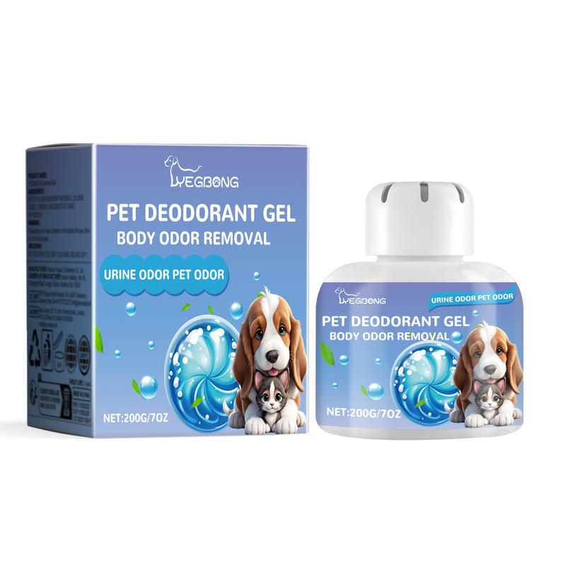 Deodorizing Fragrance Gel, Dog Odor Remover, Odor Neutralizing Gel, Pet Odor Absorber - Natural Plant Extract Formulated Fragrance Gel Removes Anxious Odors and Urine Stains 0