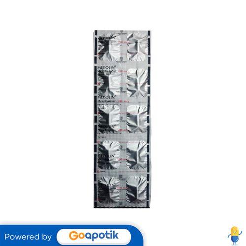 MECOLIN 500 MCG STRIP 10 KAPSUL