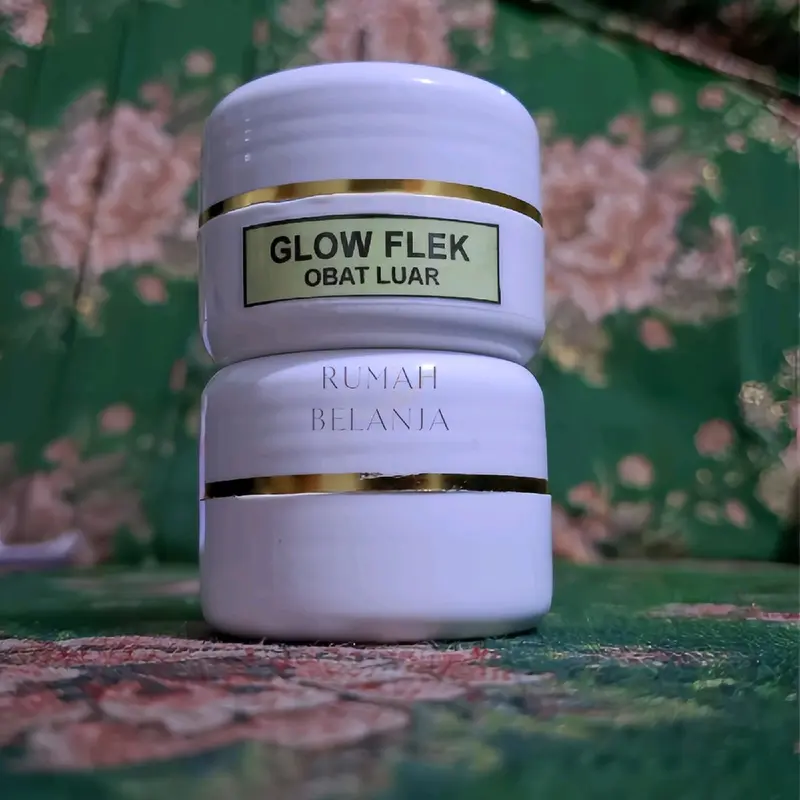 CREAM/KRIM MALAM GLOW FLEK ORIGINAL-MENCERAHKAN WAJAH-MEMUDARKAN FLEK-PERAWATAN WAJAH GLOWING-MENYEHATKAN KULIT WAJAH-memperbaiki tekstur kulit 2