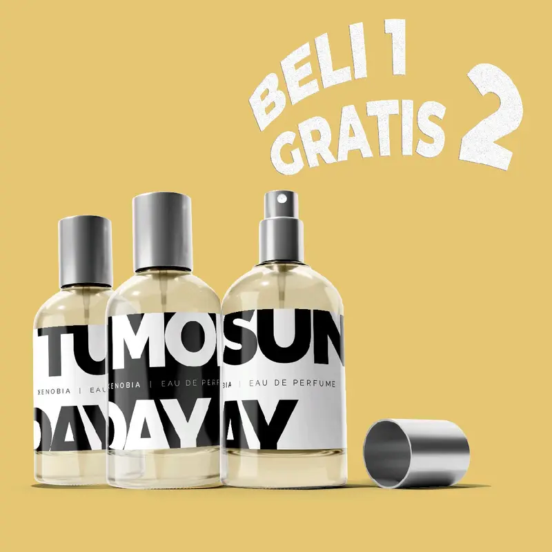 Paket 3 Botol Parfum Rekomendasi untuk Cowok Cewek dengan Pilihan Estetik - Lipstick, Tatto, Alis, Toner, Kuping, Kuku, Jam, Nail, Telinga 0