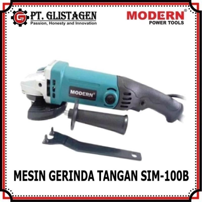 MODERN SIM-100B Mesin Gerinda Tangan Angle Disc Grinder Gurinda 4" inch SIM 100B 1