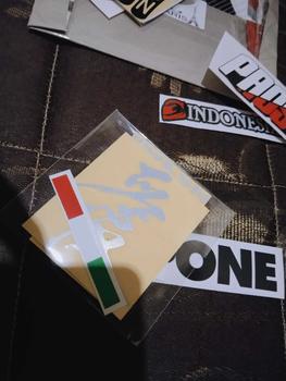 Product Review of STICKER BENDERA ITALY STIKER ITALI HELM 7 CM from R**n 0