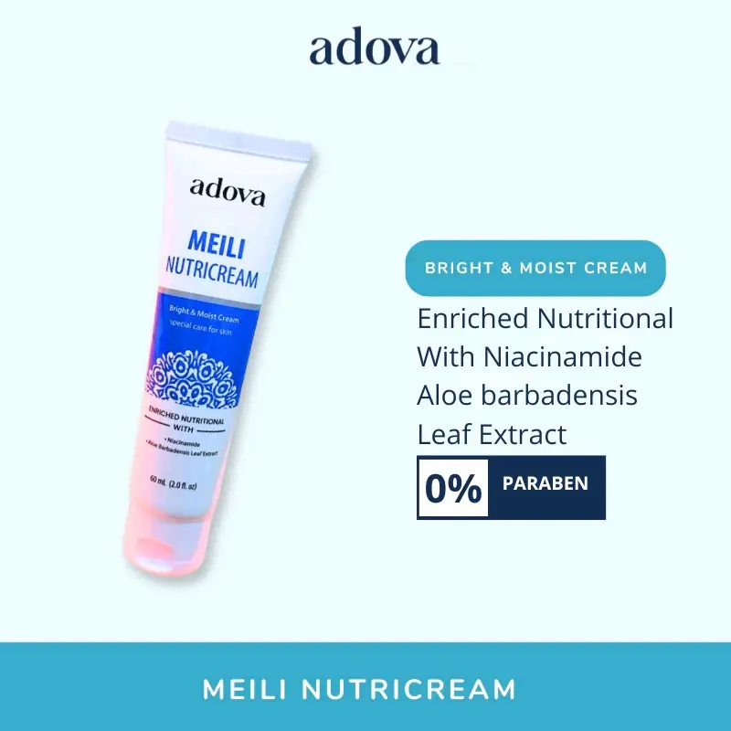 ADOVA Meili Nutricream Untuk Memudarkan Bekas Luka Original BPOM 1