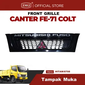 EMGI - Front Grille Canter FE-71 - Hitam