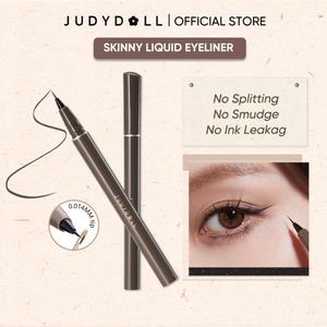 (Local Delivery) JUDYDOLL SLIM LIQUID EYELINER -  Dual Waterproof Technology for Long-lasting Wear, Great for drawing underlashes, fake mole, freckles. Eyeliner Makeup tightline  eyeliner