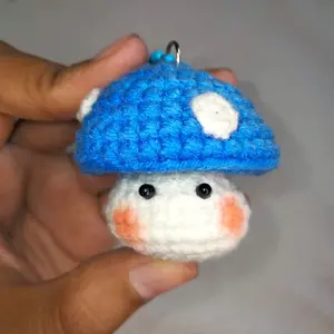 Gantungan Rajut Baby Mushroom| Terjamin Rapi dan Berkualitas| Mariahands