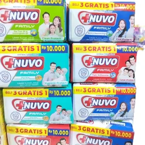 Nuvo Sabun Nuvo Family Beli 6 Gratis 2 Antibacterial Soap Total Protect Fresh Protect Clean Protect