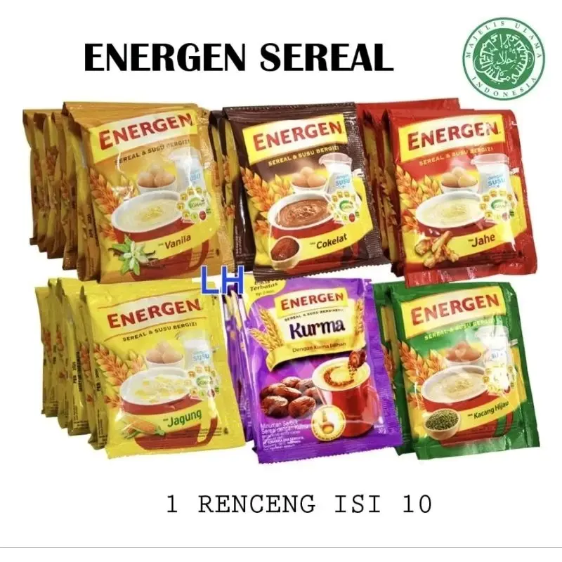 Energen Sereal Diet Oatmeal Cereal mie jebew