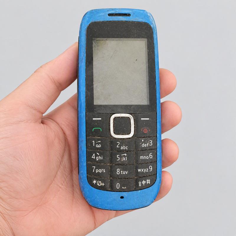 Điện thoại bàn phím cổ điển đã qua sử dụng N1616 - Điện thoại di động sưu tầm phong cách retro cổ điển, không hoạt động và không có pin, dùng để trưng bày, sưu tầm và sửa chữa linh kiện