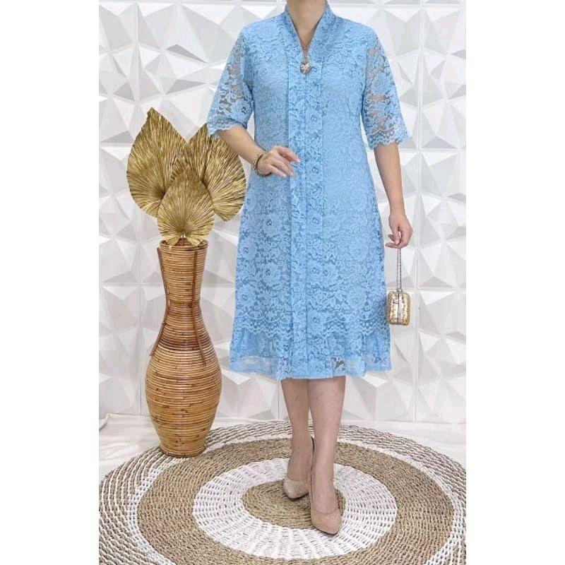 Dress kartini Noela Brokat 3