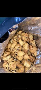 Product Review of COD Soes Coklat Cokelat/strawberry/ 500g/1kg /Update kemasan terbaru / merek baru/Malona/ mix rasa/halal Kue Sus Kering Isi soes coklat lumer 1 kgr Enak Murah （Cemilan keluarga, cocok untuk dewasa dan anak-anak） Chocolate Food Makanan Snack Manis from M**m 2