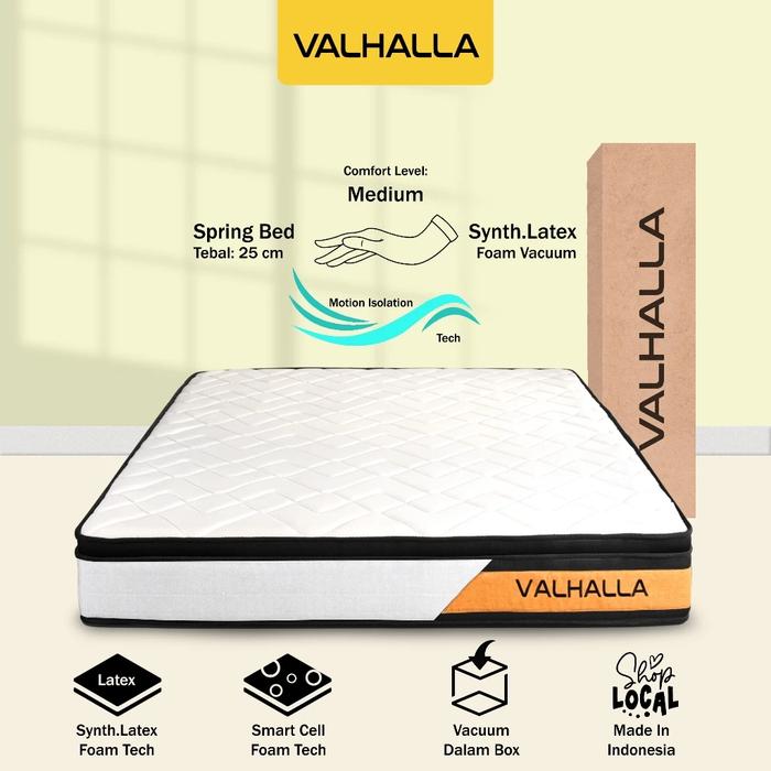 Promo Valhalla Pocket Spring Lite 25cm - Kasur Spring Bed Motion ...