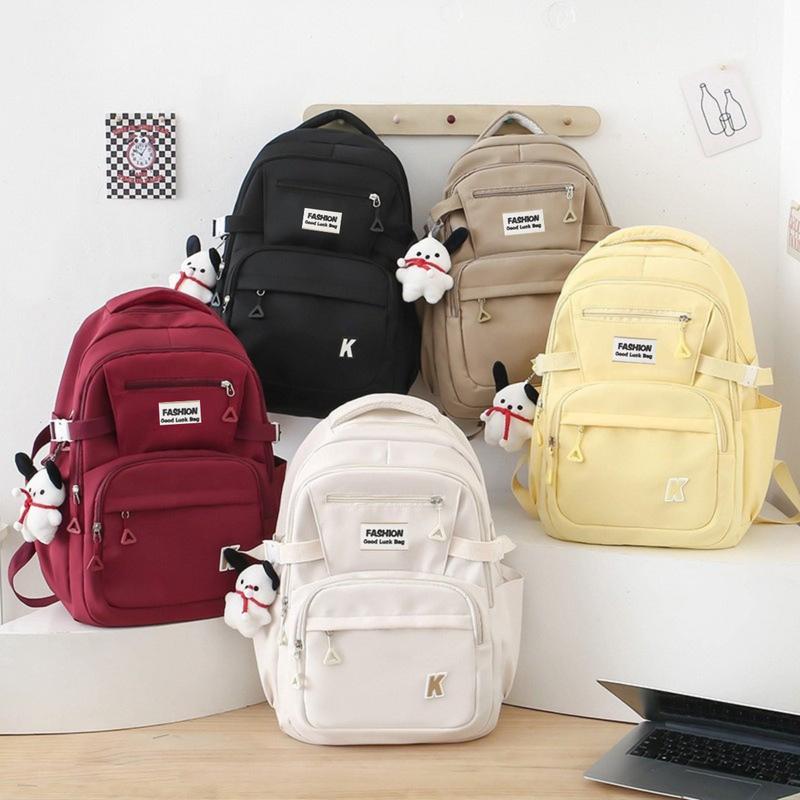 Balo Thời Trang Ulzzang Hàn Quốc Basic Nam Nữ Form To Đựng Laptop 16inch Cặp Đa Năng Chống Thấm Nước Để Sách Vở A4 Quần Áo Tiện Lợi Đi Học Đi Làm HAB652