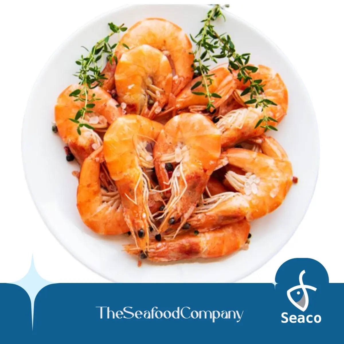 [Seaco] Red Sea Cooked Vannamei Prawn 30-40 (700gm)