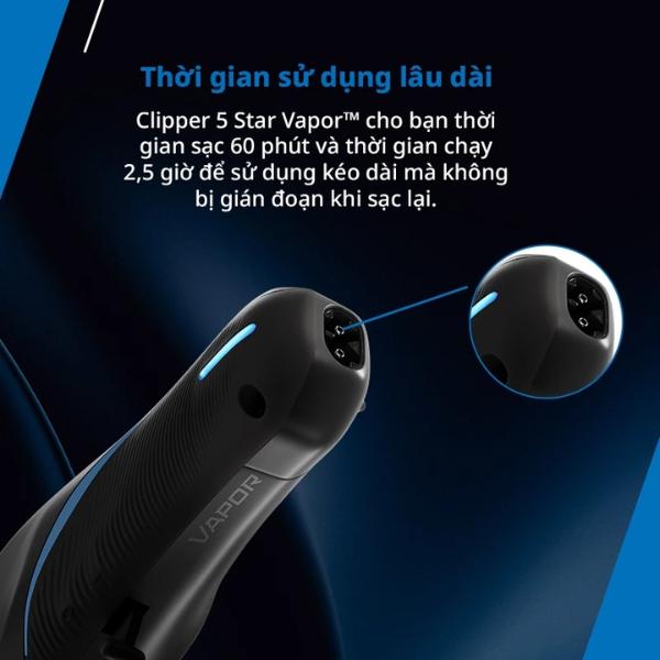 Tông Đơ Cắt Tóc THẾ HỆ MỚI WAHL VAPOR Lưỡi Đơn F32 FADEOUT Chuyên Khung - Fade | Nhập Khẩu Chính Hãng | Bảo Hành 12 Tháng 7