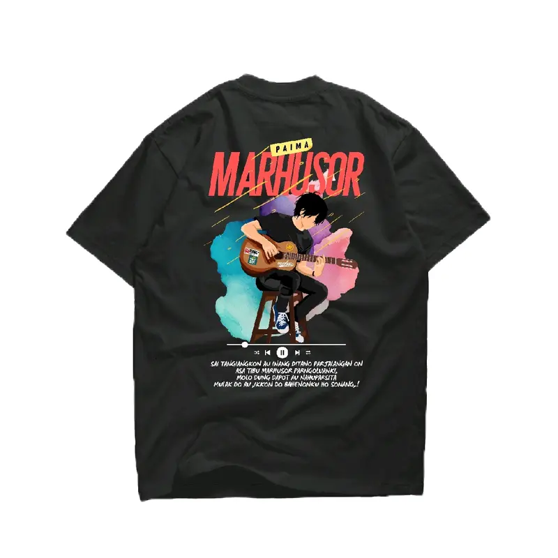 PAIMA MARHUSOR KAOS BATAK KATA KATA PODA PREMIUM COTTON 24S TEBAL ADEM UNISEX T-SHIRT ETHNIC BATAK DISTRO 0