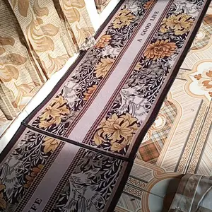 Keset Dapur 2 in 1 Anti Slip Premium Ukuran 60x40 dan 120x40cm 1 Set Dapat 2pcs Lantai Dapur Anti Slip Nyaman di Kaki Polyester Cocok untuk Dapur & Kamar Mandi