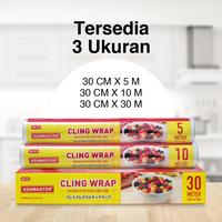 Gambar Kenmaster Plastik Wrap Makanan Panjang 30 Meter x 30 CM - KM-513 - / Food Cling Wrap / Plastic Wrap Cover - OL115 dari Kenmaster Official Store Kota Administrasi Jakarta Utara 3 Tokopedia