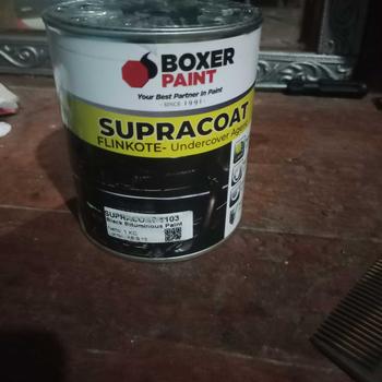 Product Review of Flinkote Anti Karat 1Kilo Boxer Paint Plinkot Undercoat Murah Kualitas Bagus Kuat Cocok Untuk Kerangka Mobil dan Motor, Logam, Kayu, Sound System, dan lain lain. from (**I A** P**) 0