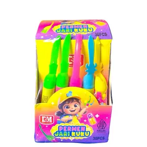 DSM PERMEN KUKU JARI NAIL ART UNIK 30PCS MALAI KUALITAS TERBAIK untuk Kreativitas Anda