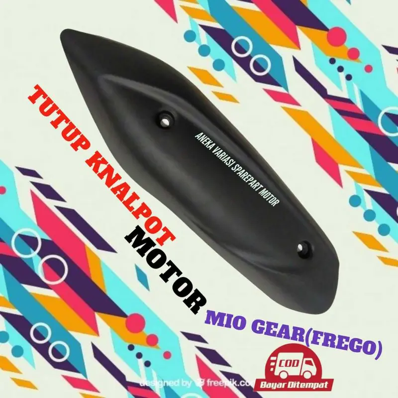 TUTUP KNALPOT MOTOR YMH LENGKAP 2