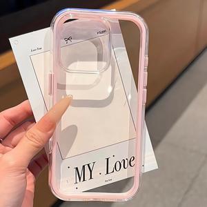 Funda elegante y de alta calidad para iPhone 15, transparente, anti-caídas, hecha de caucho suave, compatible con iPhone 17/17 Pro/17 Pro Max/16/16 Pro/16 Pro Max/13/13 Pro/13 Pro Max/12/12 Pro/11/11 Pro.