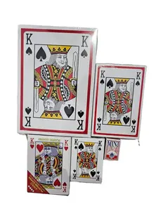 Kartu Remi Ukuran Micro Dan Besar Size Jumbo X0.5 X2 X4 X5 X9 Plastik Coated Cocok Untuk Berbagai Keperluan Dan Koleksi