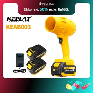 【KEELAT-KEAB003】 Turbofan Air Blower Turbine 4.0AH MT Baetrai Cordless Angin Besar Cordless Kipas Angin Jet Pengering Motor Mobil Pembersih Daun Debu