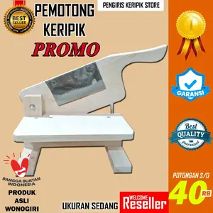 pemotong kerupuk dan pemotong aneka keripik