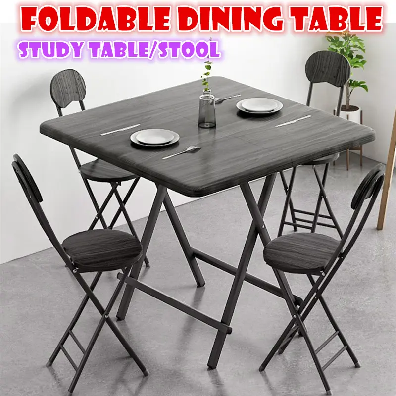 《SG Stock》Foldable dining table study desk laptop desk portable strong and sturdy outdoor indoor Multipurpose Portable Folding