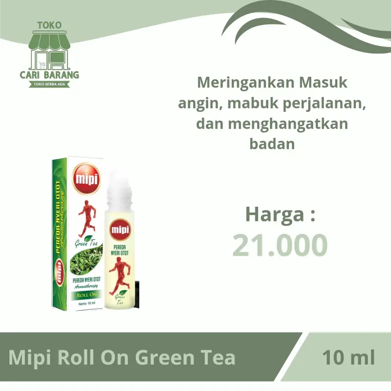 Mipi Roll On + Minya Aroma + Minyak Angin + Minyak Aroma Esensial 3