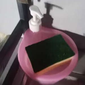 [MAMASOO] Tempat Sabun Cuci Piring Bulat | Dispenser Sabun | Tempat Sabun Cair Cuci Piring | Soap Pump Dispenser 2 in 1 | Dispenser Sabun Cuci Piring