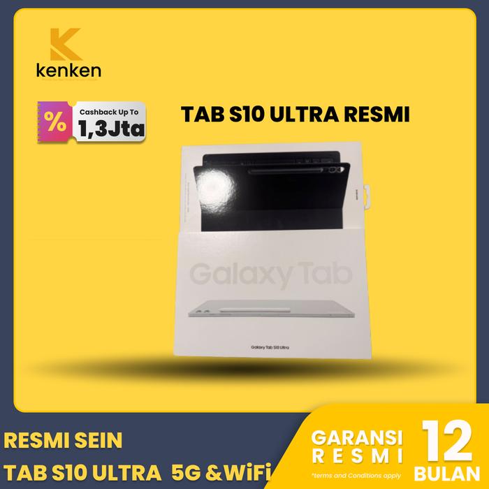 Gambar Samsung Galaxy Tab S10 Ultra WIFI 5G 256GB Moonstone Gray - 12/256GB WIFI, - GREY, 256GB WIFI FULLSET  dari Kenken official store Kota Administrasi Jakarta Selatan Tokopedia