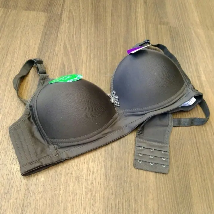 Bh Sorex 17239 Kait 3 Cup C Busa Tipis Tanpa Kawat Bahan Nylon Full Cover Bra Nyaman Soft 5
