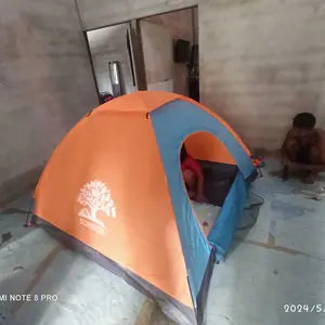 SPEEDS Tenda Camping Gunung Mendaki Army Dome Loreng Camo 4-5 Orang Dengan Alas Tenda Anti Air Outdoor 018-14