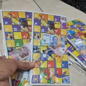 10pcs Ular tangga dolar besar mainan edukasi