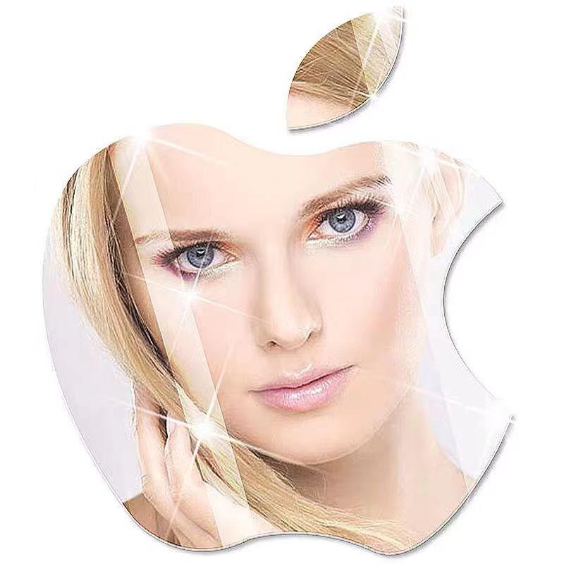 Product Introduction of Apple acrylic 3D three-dimensional self-adhesive mirror room simple modern wall decoration 2