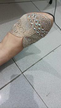 Product Review of Herdian Rtwo 26 Sandal Heels Wanita Hak Tahu Karet Shoes Pesta from Q**n 1