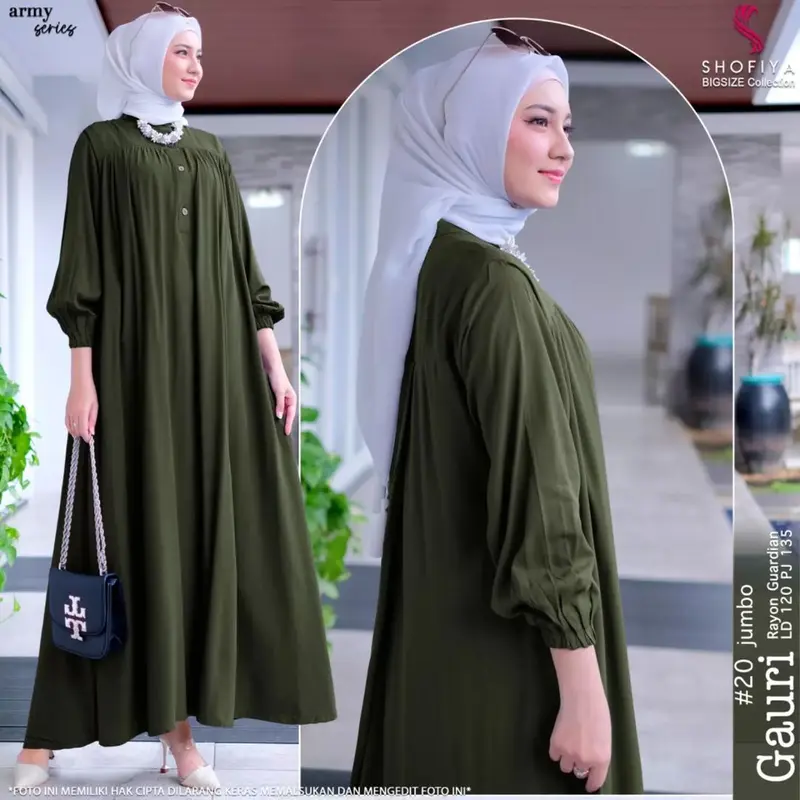GAMIS GAURY GAMIS CRINKLE AIRFLOW TERBARU / GAMIS CRINKLE LD 110 gamis  maxmara 1