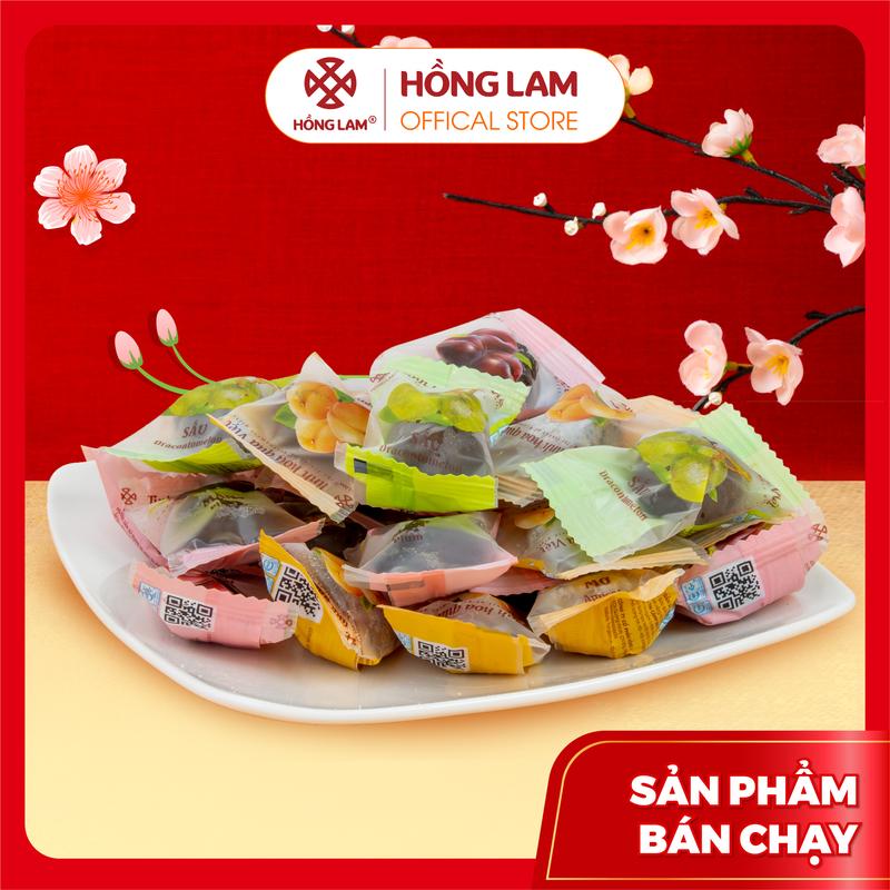 Ô Mai Ngũ Quả Hồng Lam - Loại đặc biệt nhiều vị