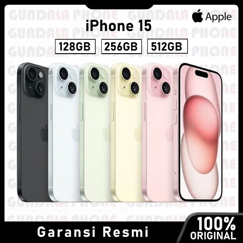 (KOHCUN LIVE) - Apple iPhone 15 - Garansi resmi 0