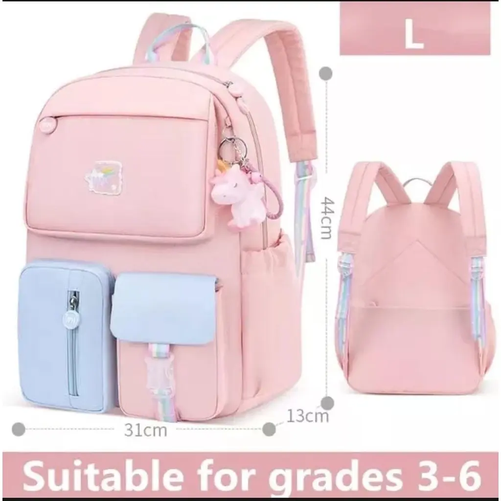 ( COD) RANSEL ANAK KULIT KUALITAS PREMIUM RANSEL ANAK TEBAL MOTIF KARTUN RANSEL ANAK SMP SMA SD