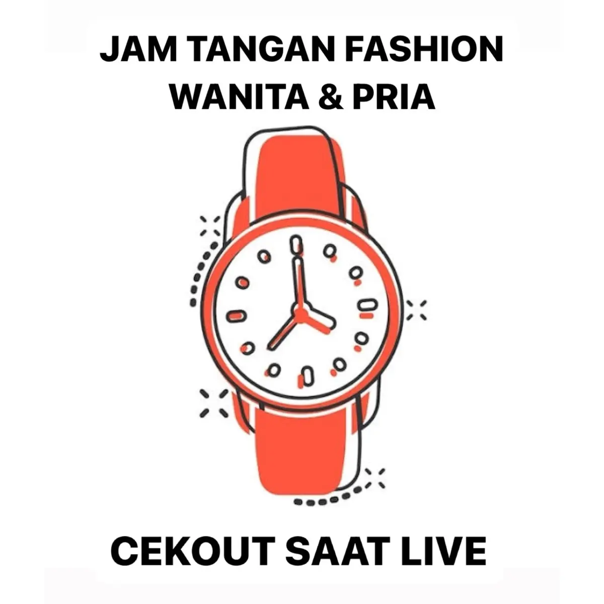 JAM TANGAN FASHION WANITA/PRIA